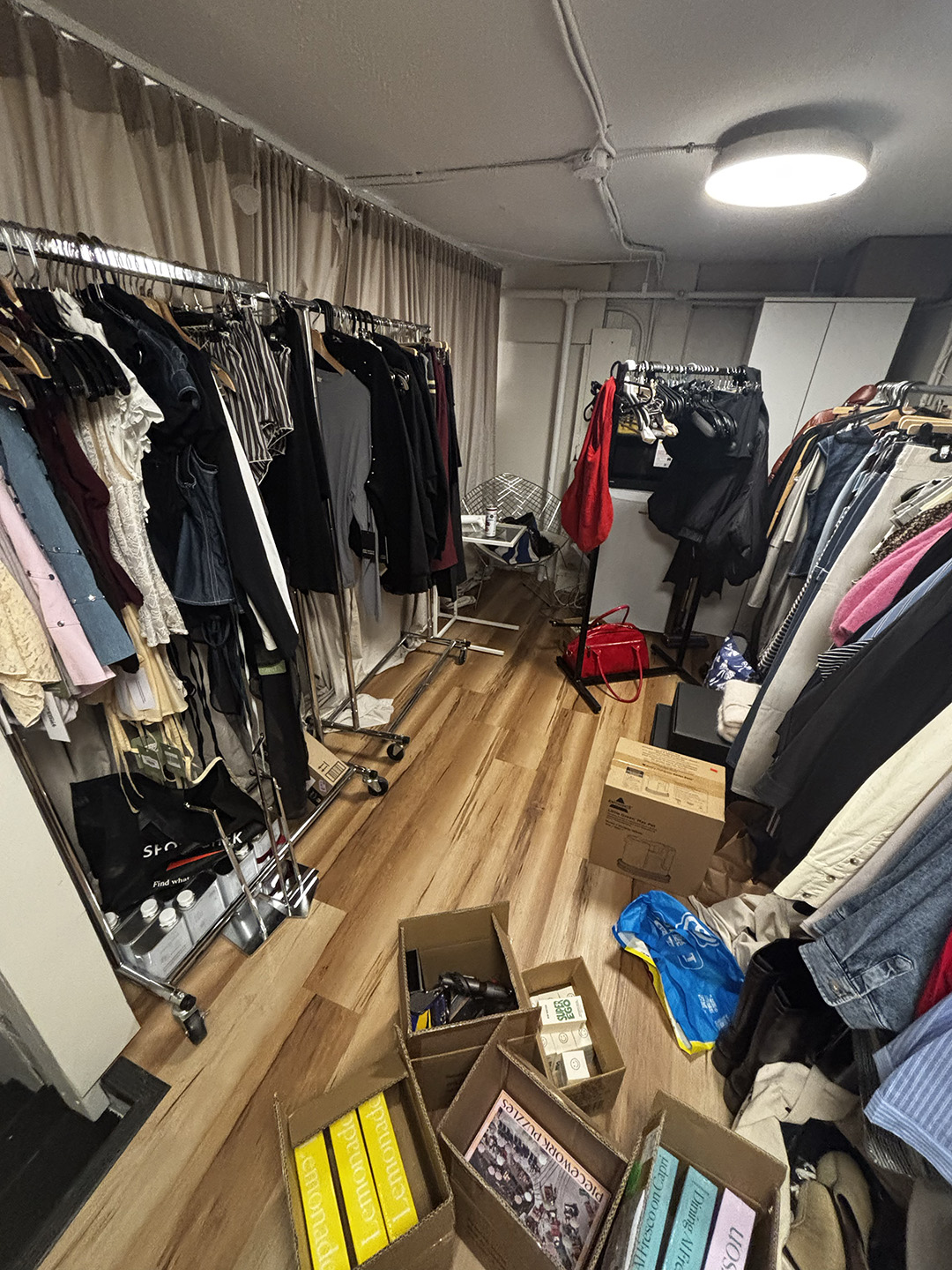 Before professional home organizing in Vancouver